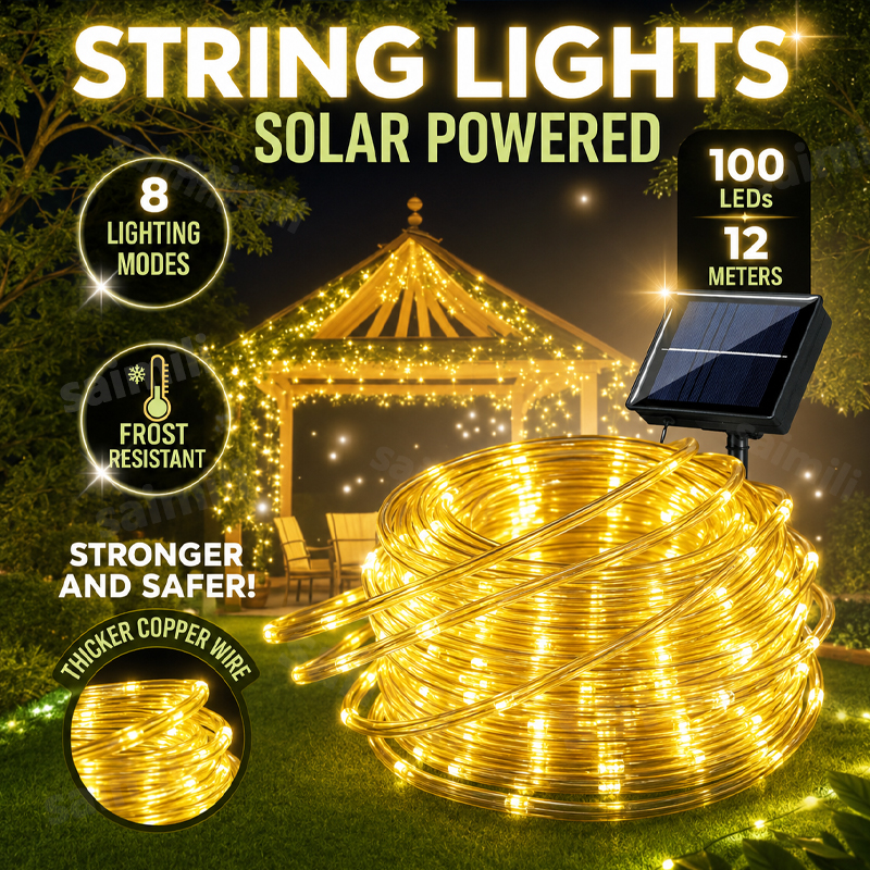 Smart Garden Lamp - LED String Lights Garden Outdoor Solar