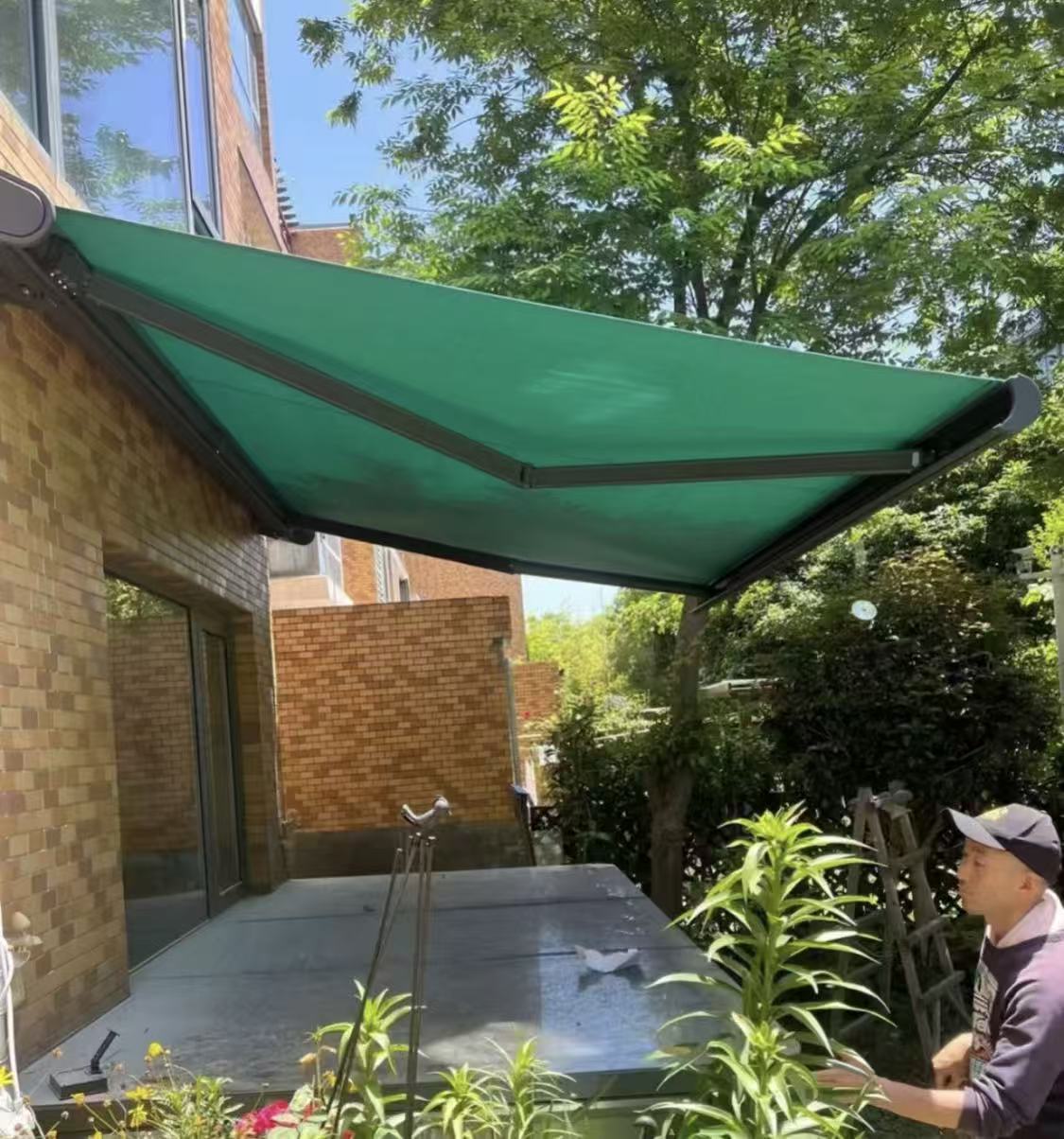 Smart Garden Box - Full Box Awning Outdoor Smart Motorized
