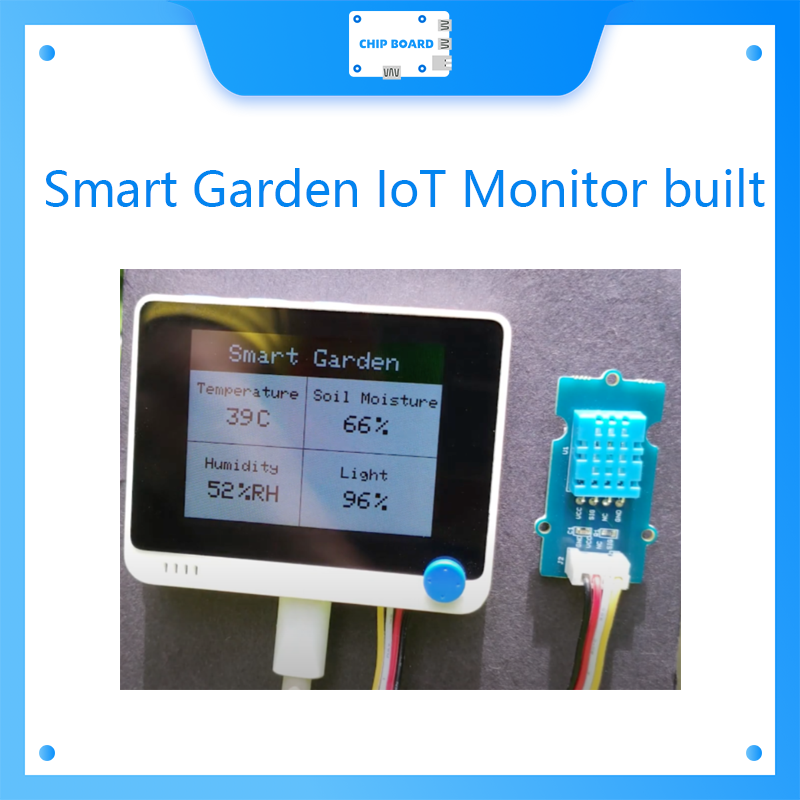 Smart Garden Iot - Smart Garden IoT Monitor built with