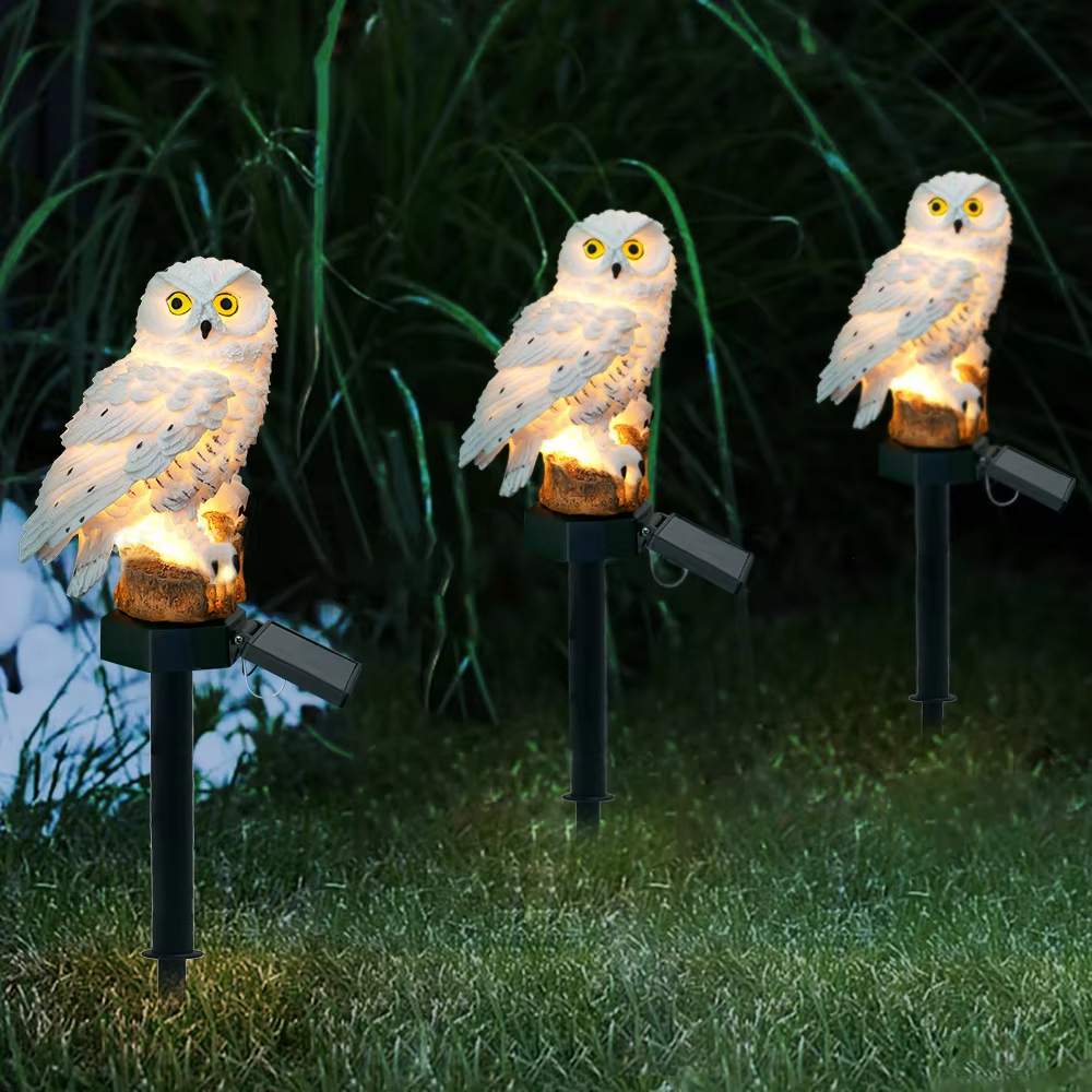 Solar light owl animal sculptu – Smart Garden Lamp recenzja i cena