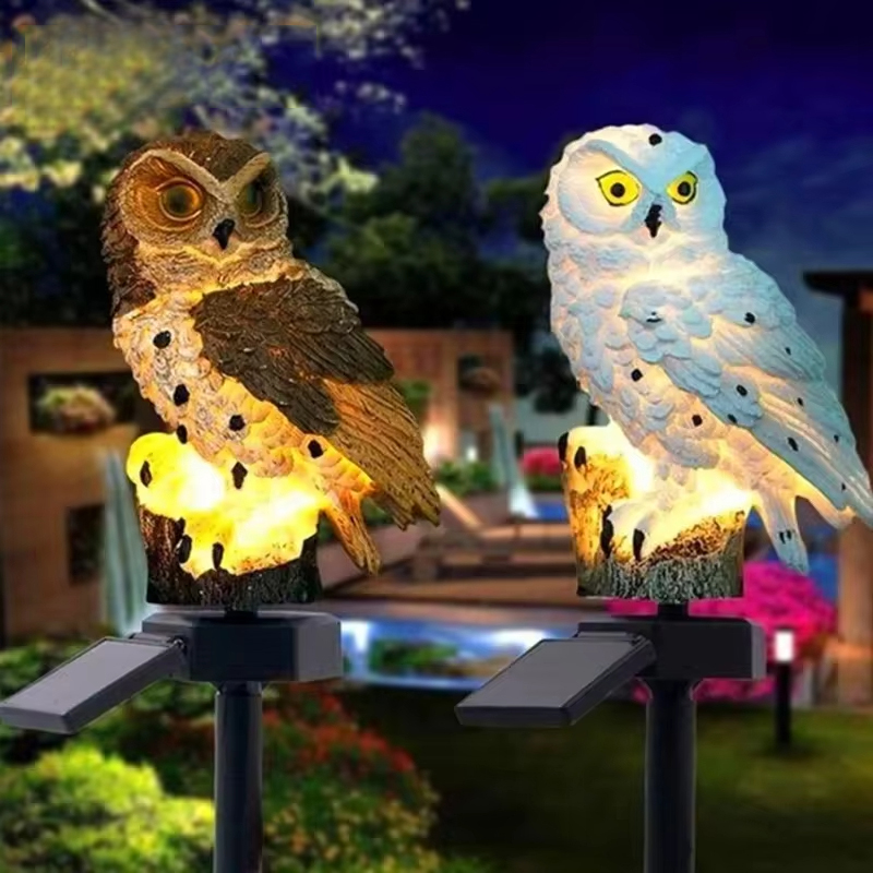 Solar light owl animal sculptu – Smart Garden Lamp recenzja i cena