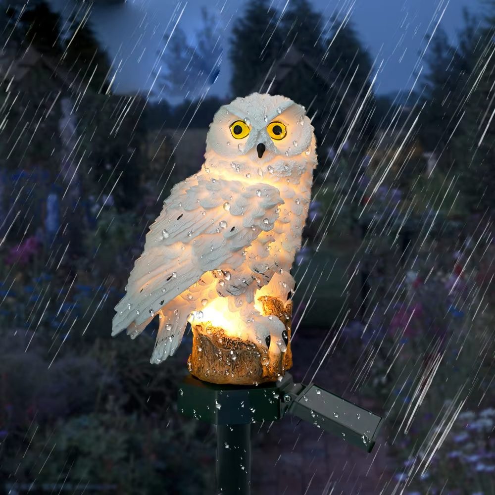 Solar light owl animal sculptu – Smart Garden Lamp recenzja i cena