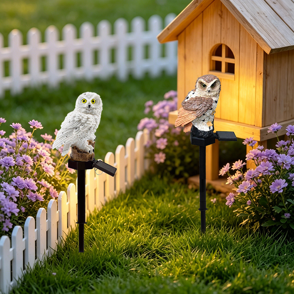 Owl Solar Light, Resin Owl Gro – Smart Garden Lamp recenzja i cena