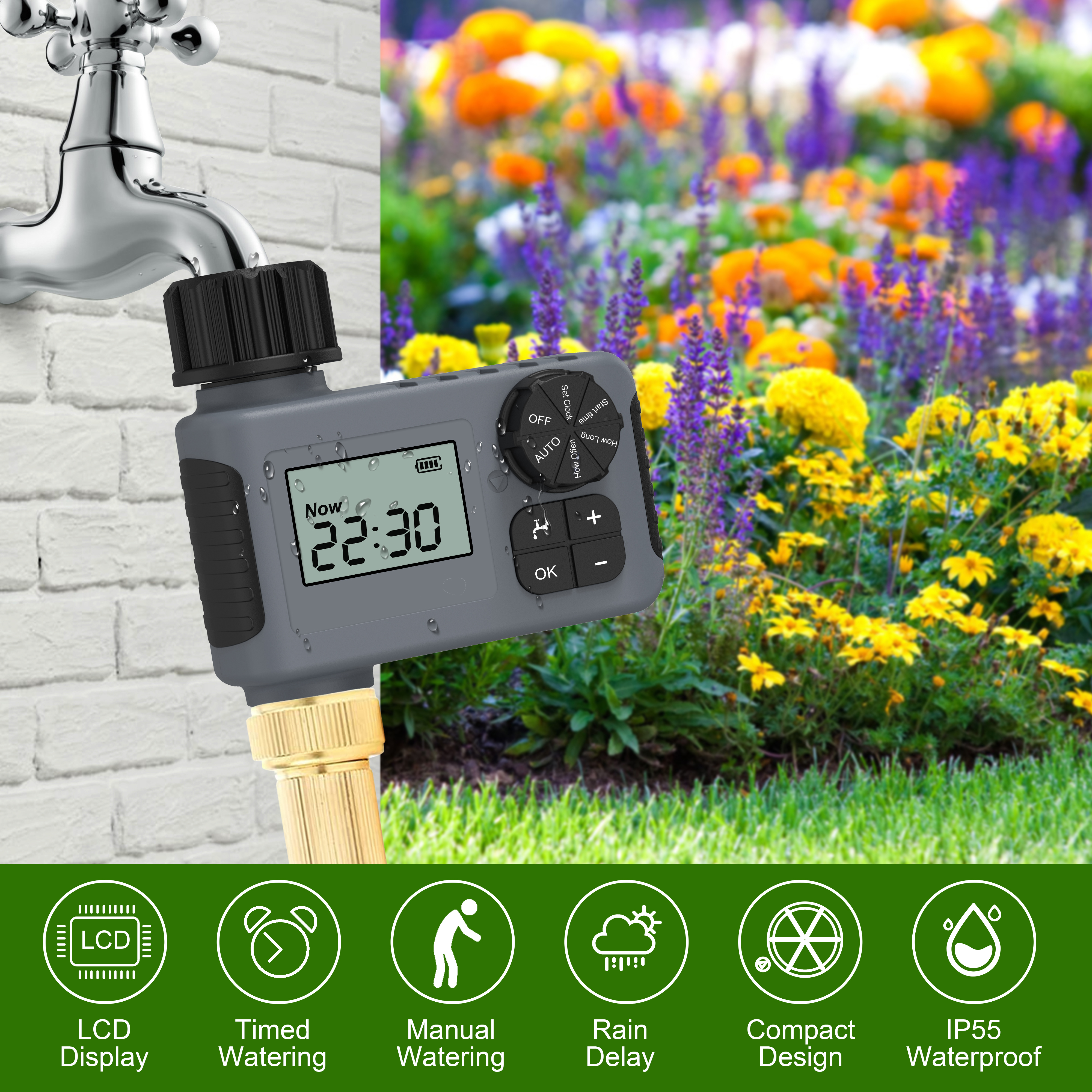 1 outlet automatic watering ti – Smart Garden Irrigation System recenzja i cena