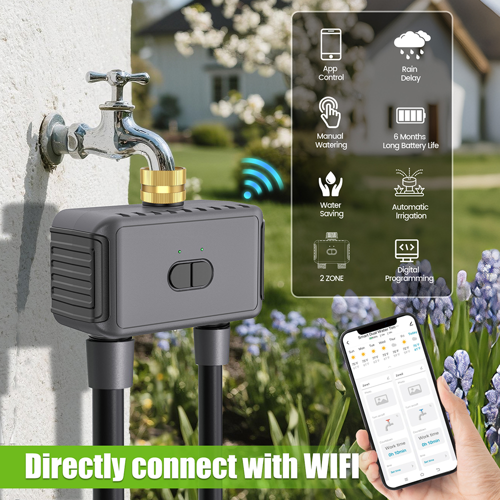 Wifi Automatic Water Timer Dua – Smart Garden Iot recenzja i cena