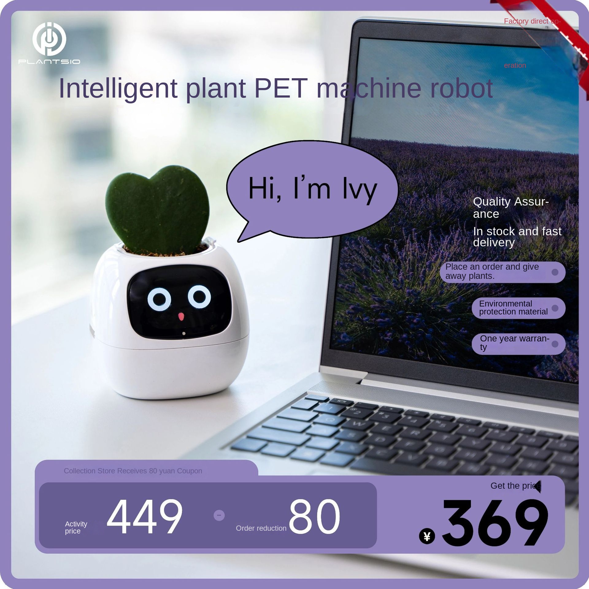 Sensor Smart Mimi Flower Pot F – Self Watering Pot Sensor recenzja i cena