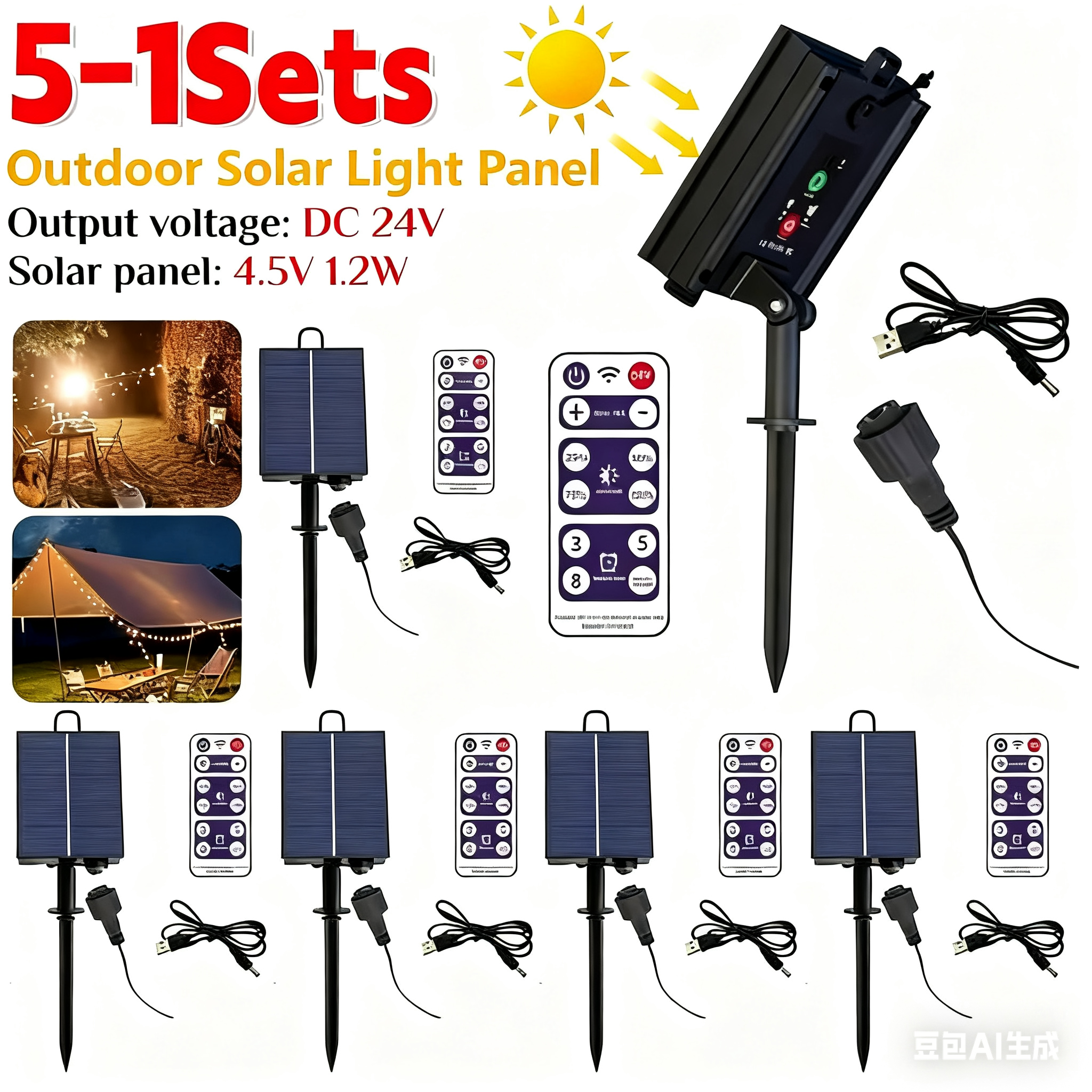 1-5pcs 3.7V 24V Solar Battery  – Smart Garden Box recenzja i cena