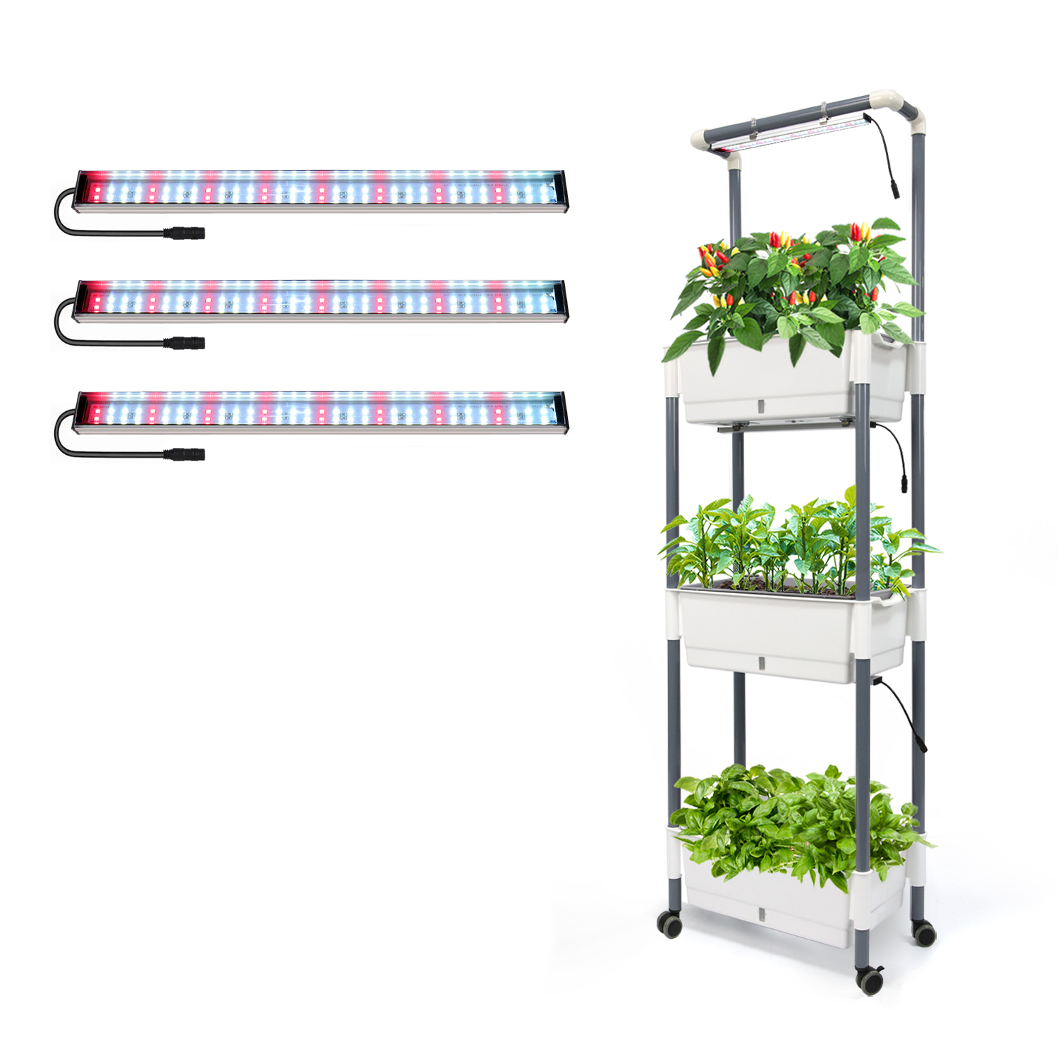 3-layer Garden Planter Box Sta – Smart Garden Box recenzja i cena