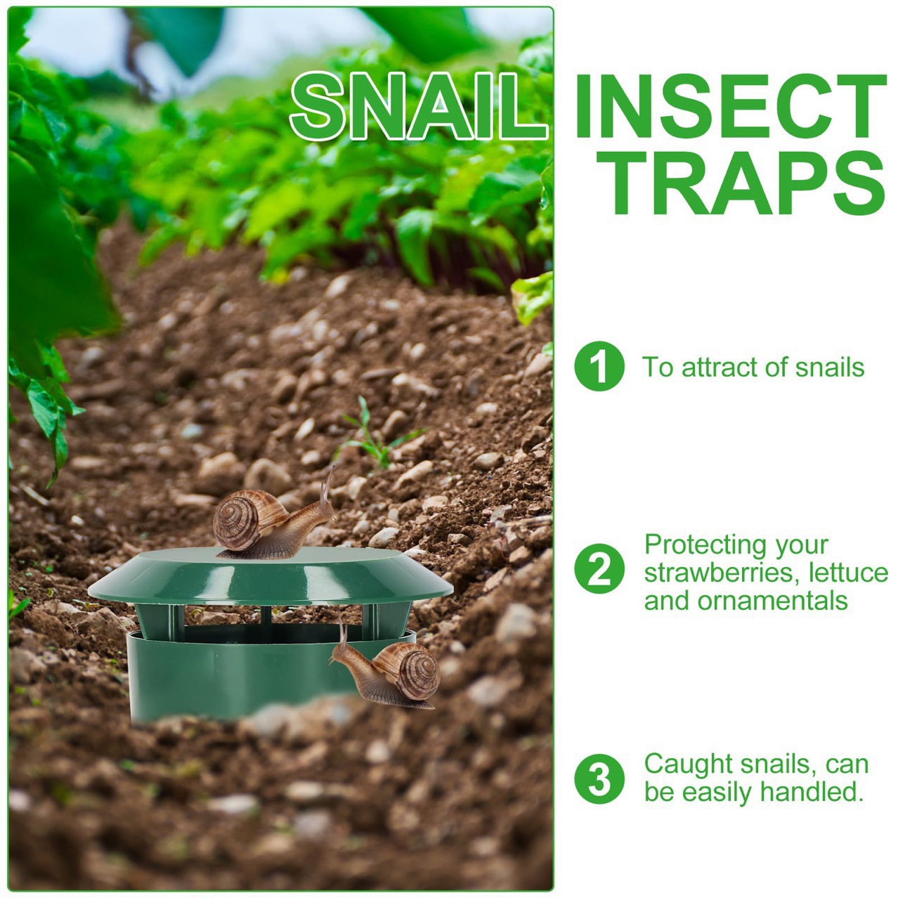 Plastic Snail Trap Cage, Reusa – Smart Garden Box recenzja i cena