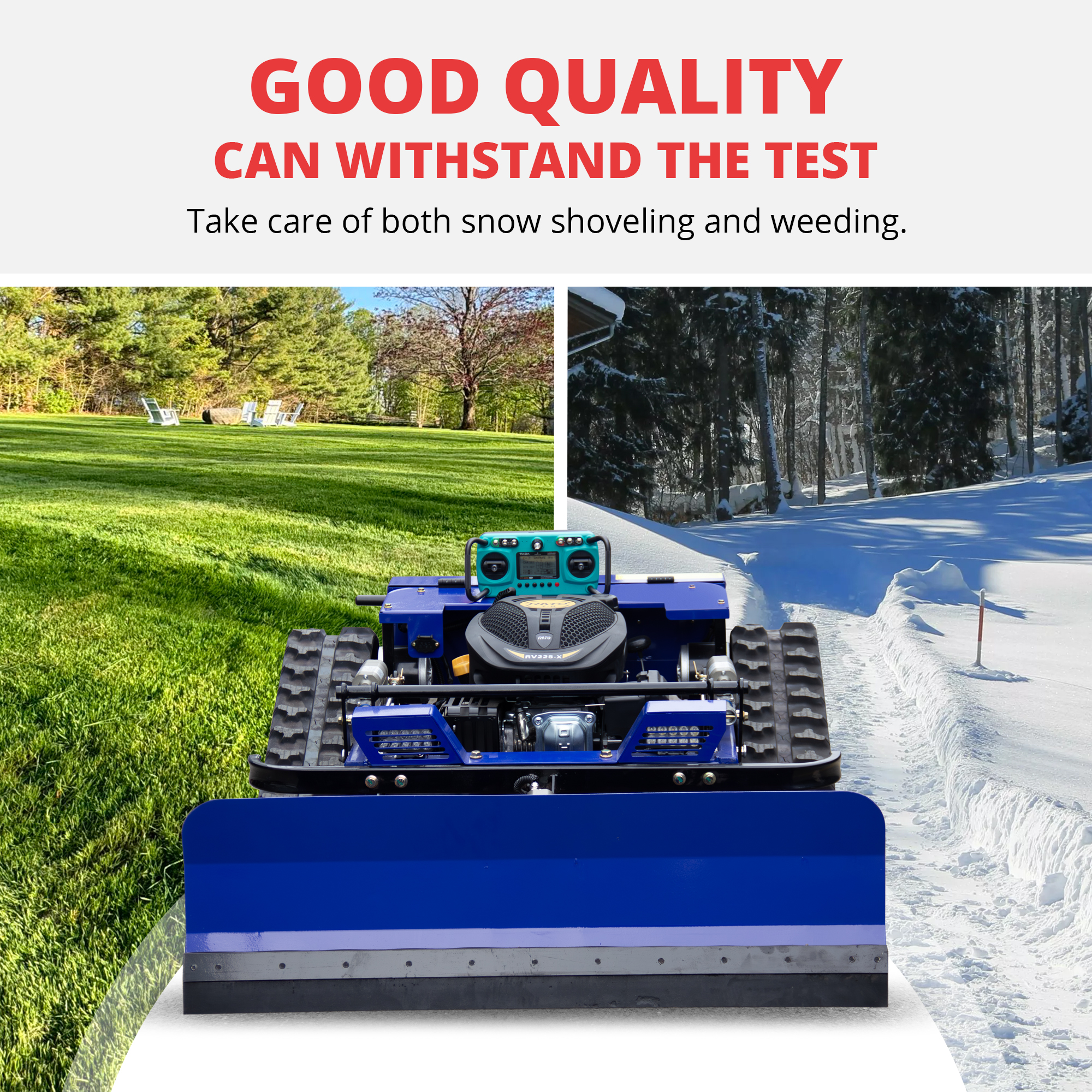 RC Lawn Mower, Rechargeable Sm – Smart Garden Box recenzja i cena