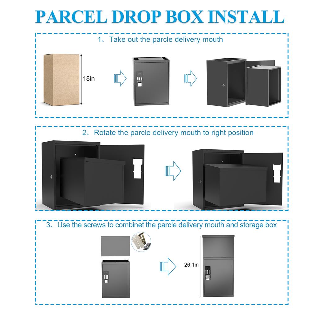Home Letter Delivery Box Lock  – Smart Garden Box recenzja i cena