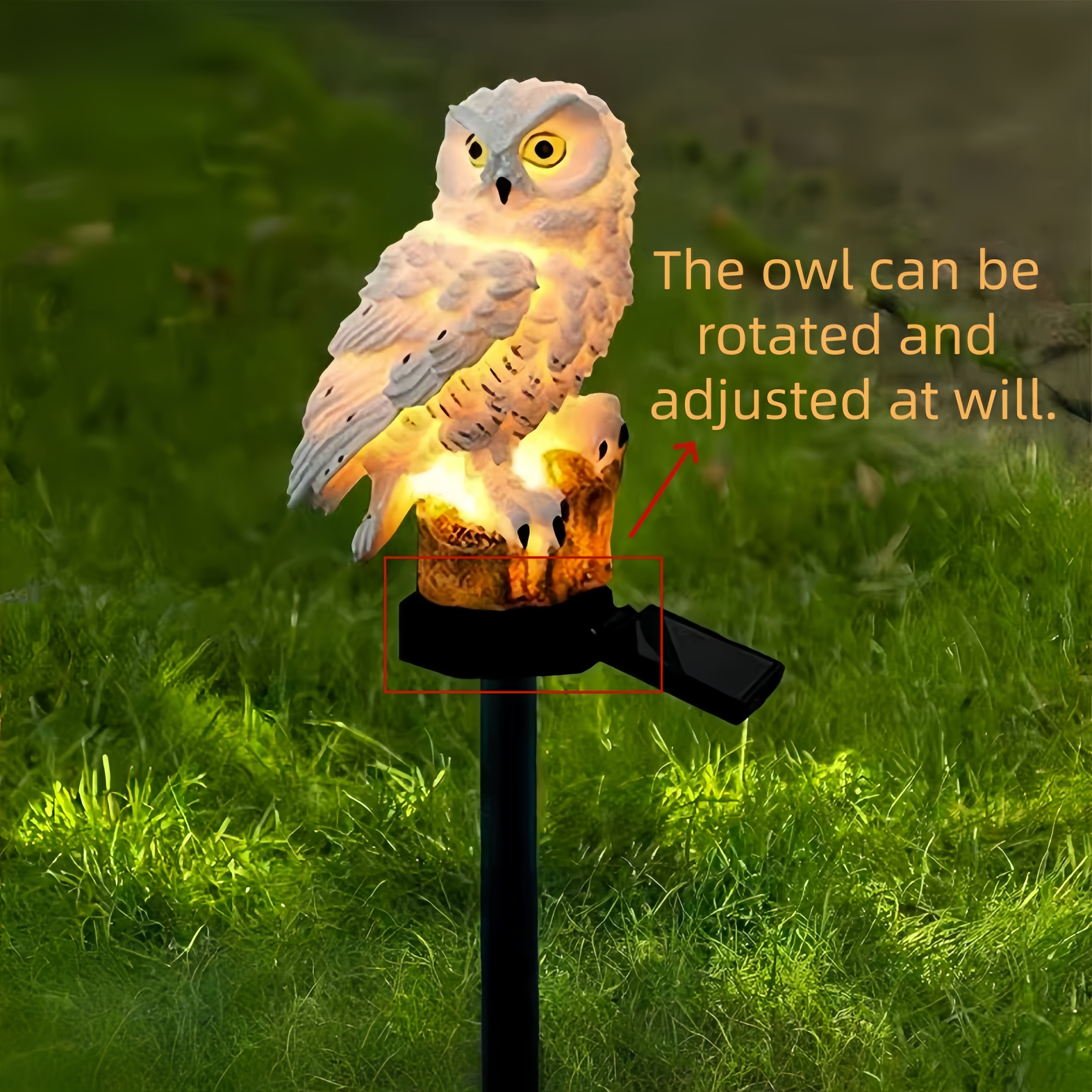Solar Owl Garden Stake Light O – Smart Garden Lamp recenzja i cena