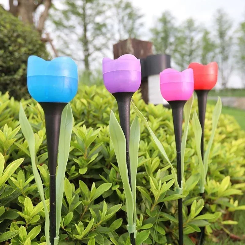1Pcs Garden Tulip Flower Shape – Smart Garden Lamp recenzja i cena