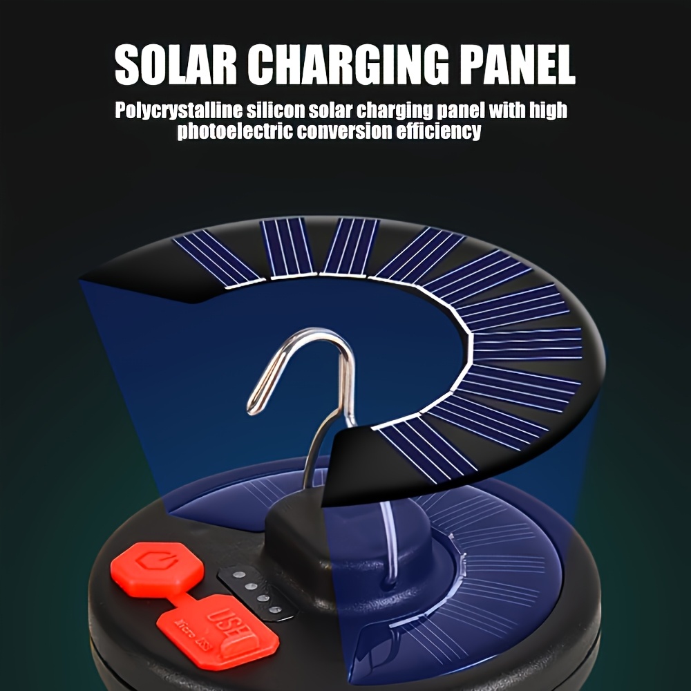 Solar Camping Lantern,Portable – Smart Garden Lamp recenzja i cena