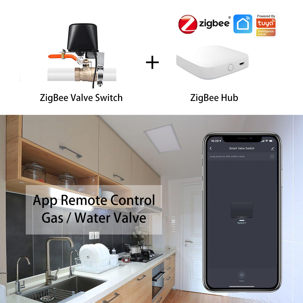 ZigBee Water/Gas Valve Remote  – Smart Garden Irrigation System recenzja i cena