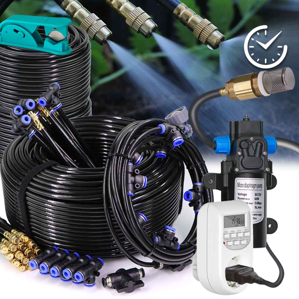 60w Self-priming Pump Misting  – Smart Garden Irrigation System recenzja i cena