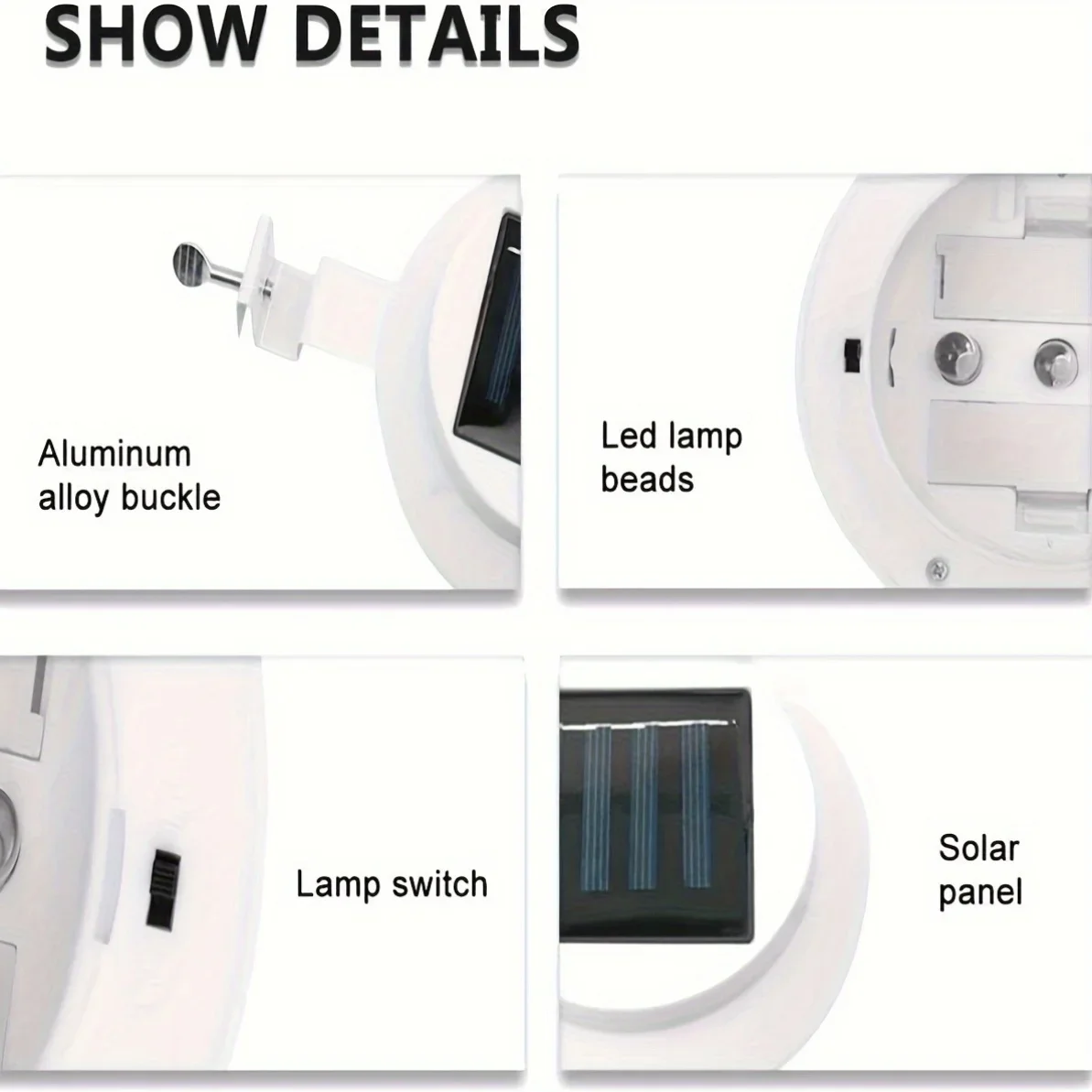 1-4 Pack Solar Gutter Lights,P – Smart Garden Lamp recenzja i cena