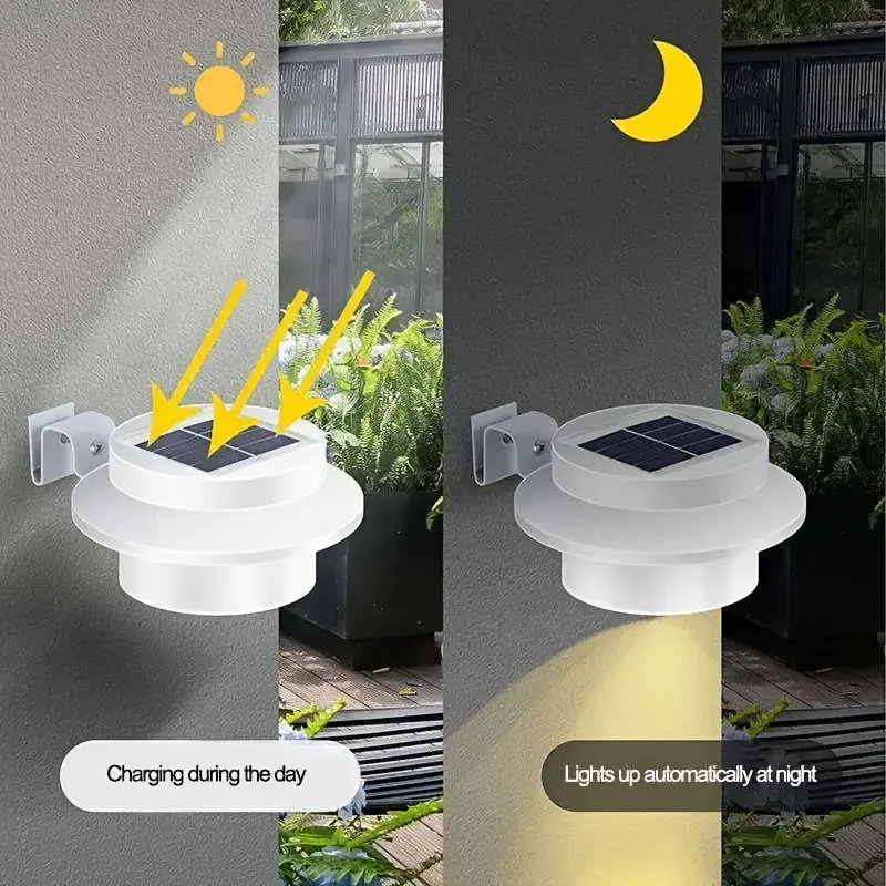 1-4 Pack Solar Gutter Lights,P – Smart Garden Lamp recenzja i cena