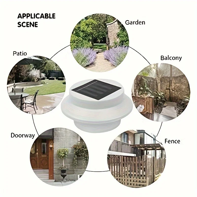 1-4 Pack Solar Gutter Lights,P – Smart Garden Lamp recenzja i cena