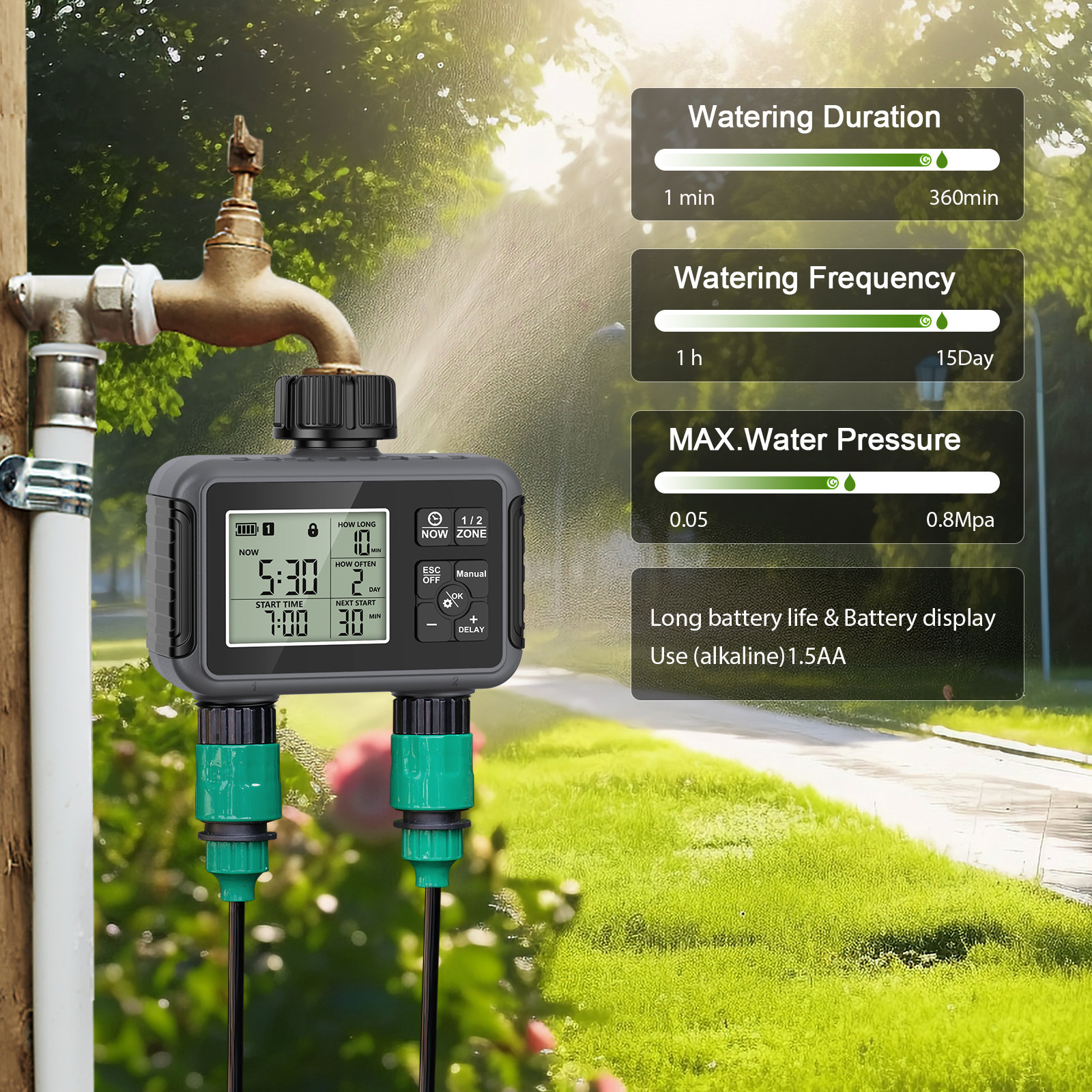 Dual Zone Independent Smart LC – Smart Garden Iot recenzja i cena