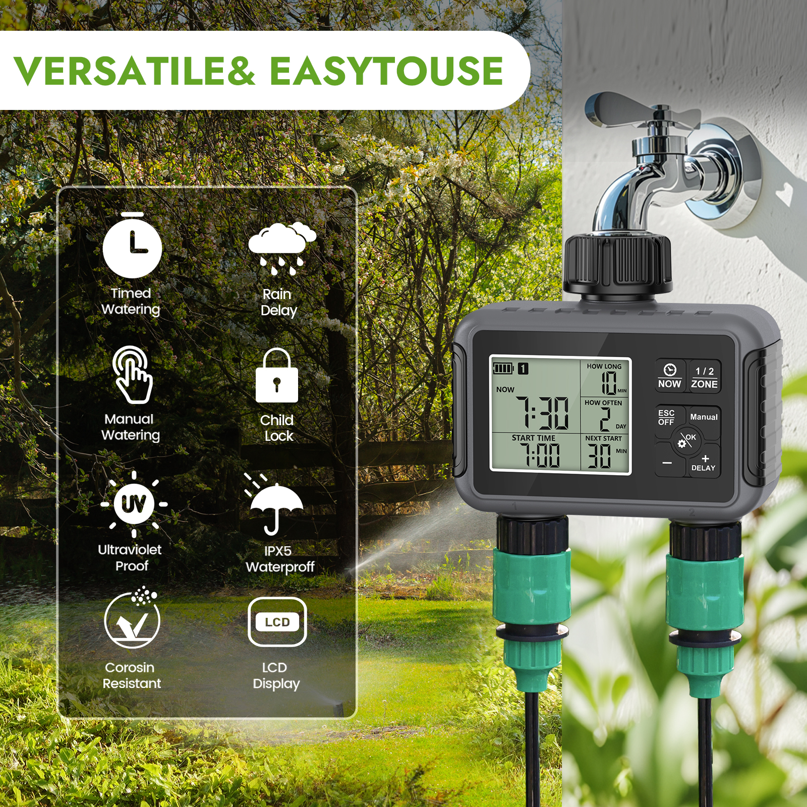 Dual Zone Independent Smart LC – Smart Garden Iot recenzja i cena