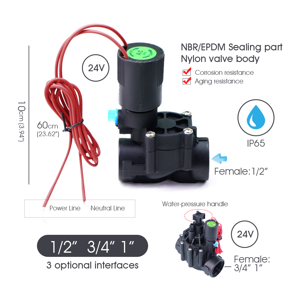 Garden Hose Solenoid Valve Con – Smart Garden Irrigation System recenzja i cena